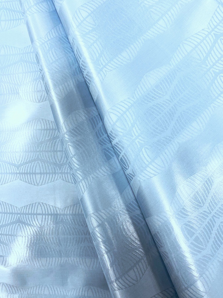 Bazin uni Color 514-himmelblau