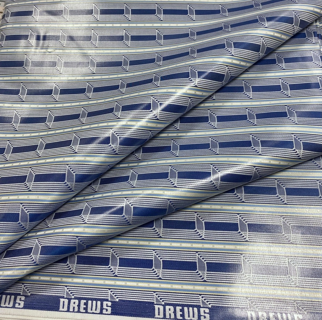 Bazin Buntgewebt 947 dunkelblau