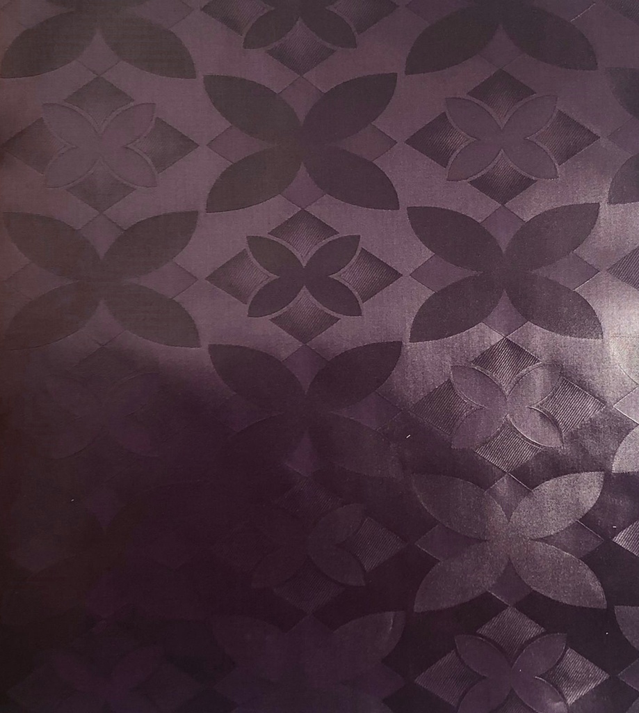 Bazin uni Color 328-eggplant