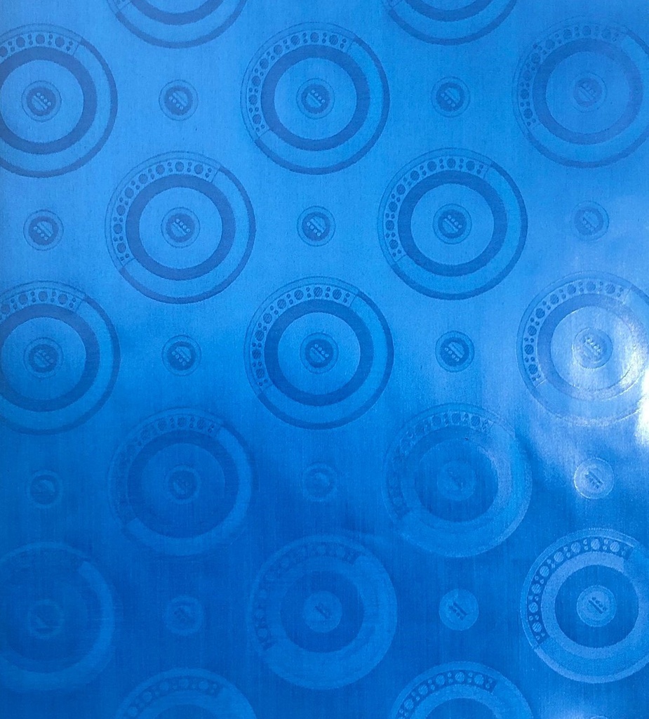 Bazin uni Color 530-blau | D