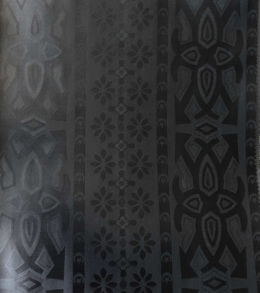 Bazin uni Color 906-charcoal grey 4,7 m