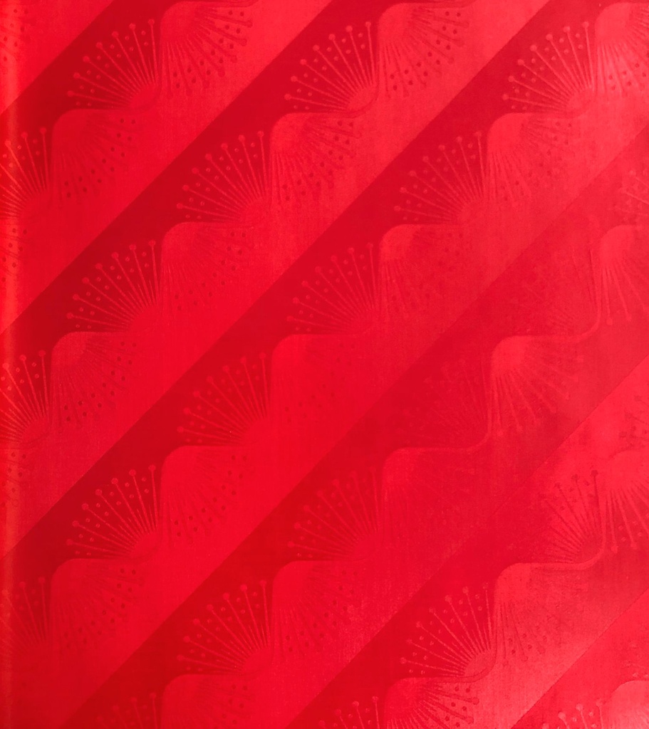 Bazin uni Color 315-rouge 5,7 m