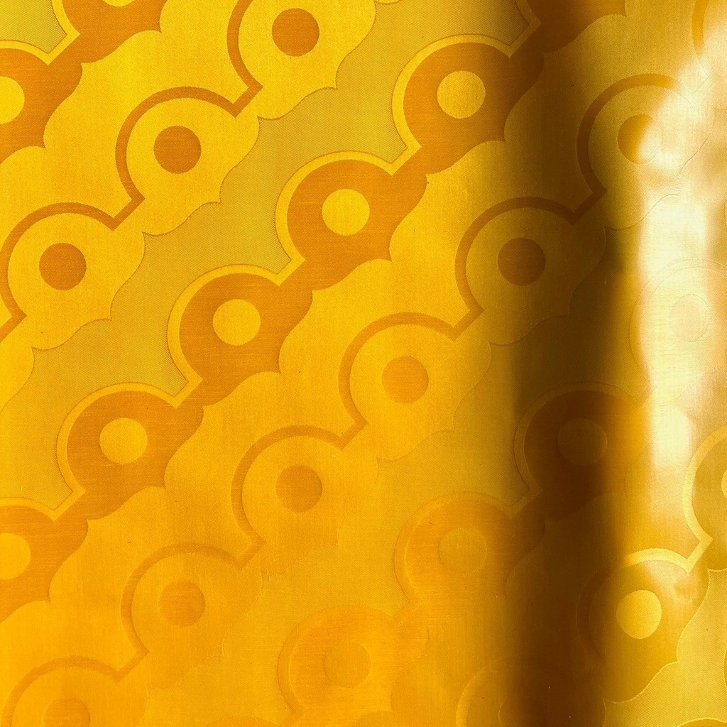 Bazin uni Color 118-yellow orange | D