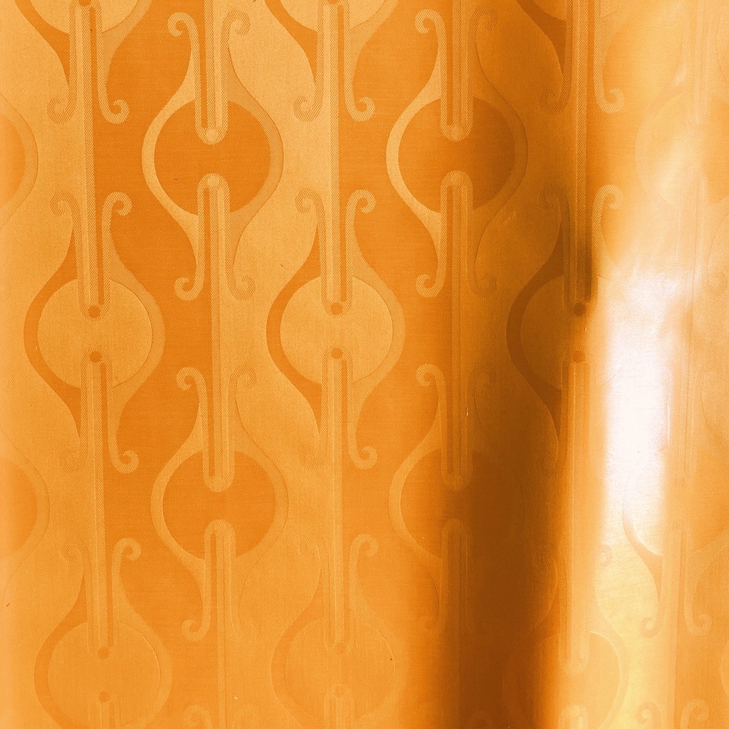 Bazin uni Color 118-jaune orangé | D (21114)