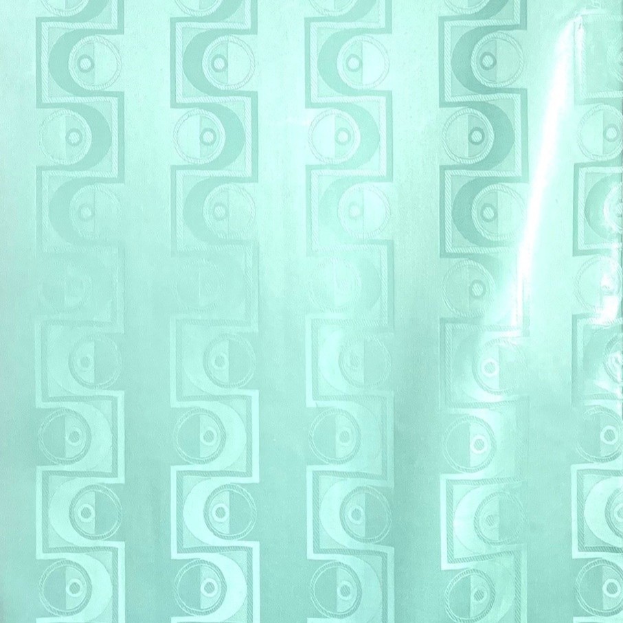 Bazin uni Color 652-hellmint, 30 m