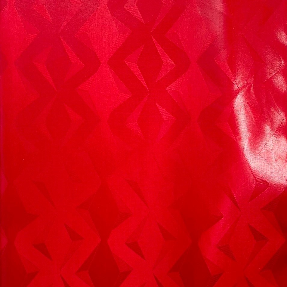 Bazin uni Color 347-rouge, 30 m