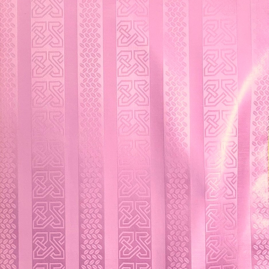 Bazin uni Color 382-rosa, 30 m