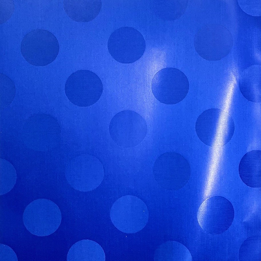 Bazin uni Color 568-bleu, 30 m