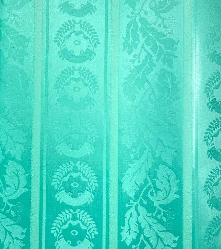 Bazin uni Color 655-menthe, 30 m