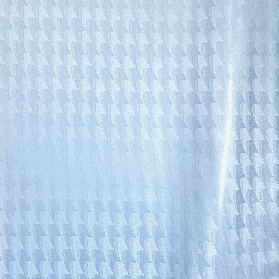 Bazin uni Color 520-bleu clair, 30 m