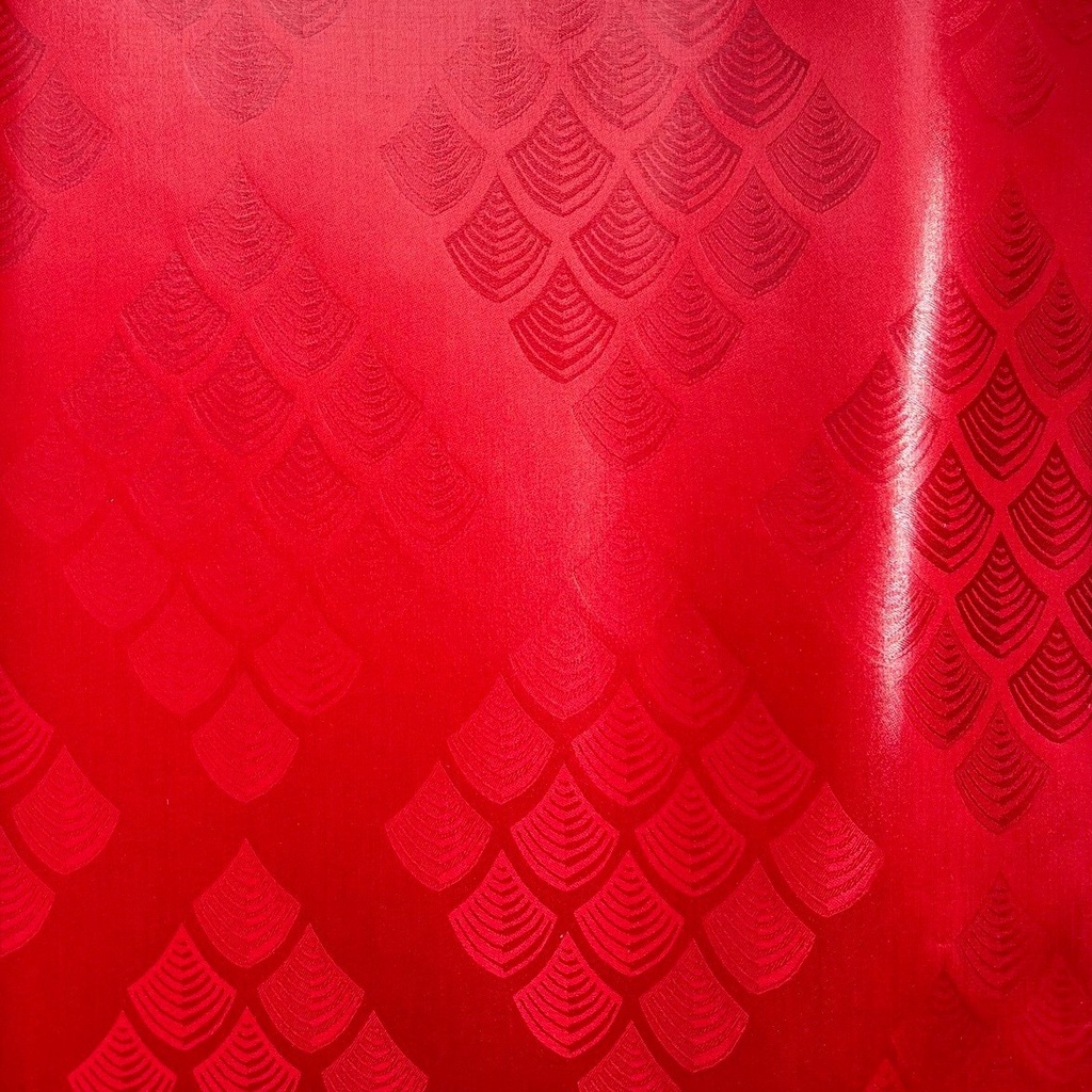 Bazin uni Color 345-rouge, 30 m
