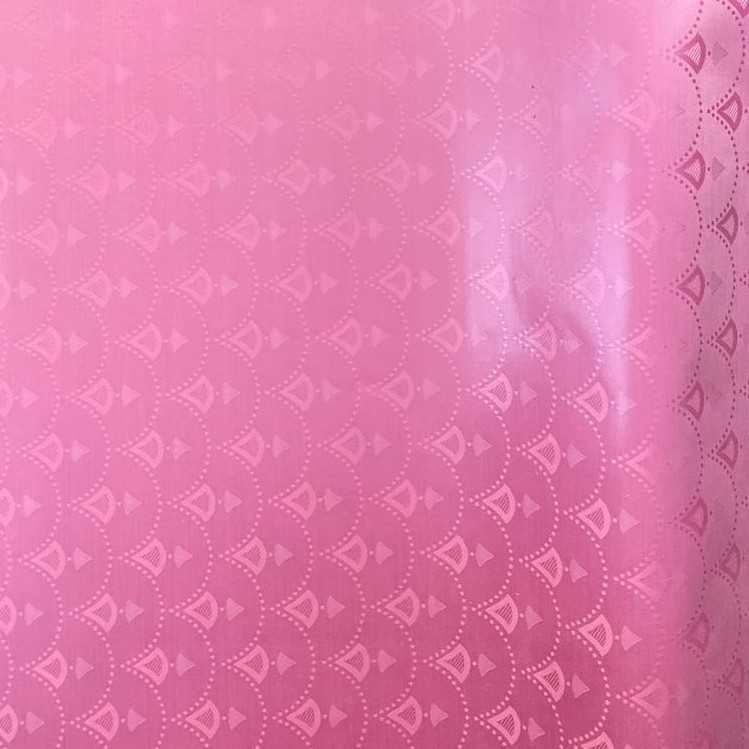 Bazin uni Color 319-pink 4 m