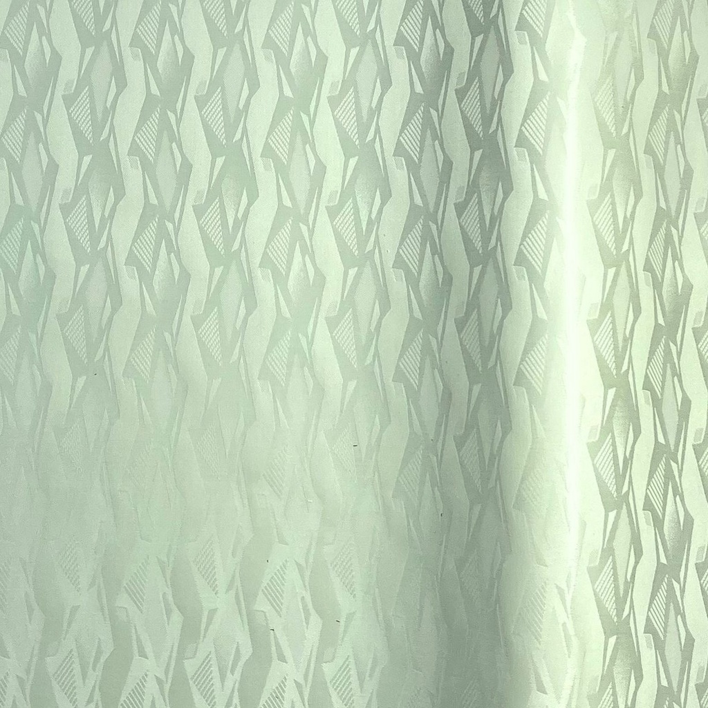 Bazin uni Color 633-vert pâle 5 m