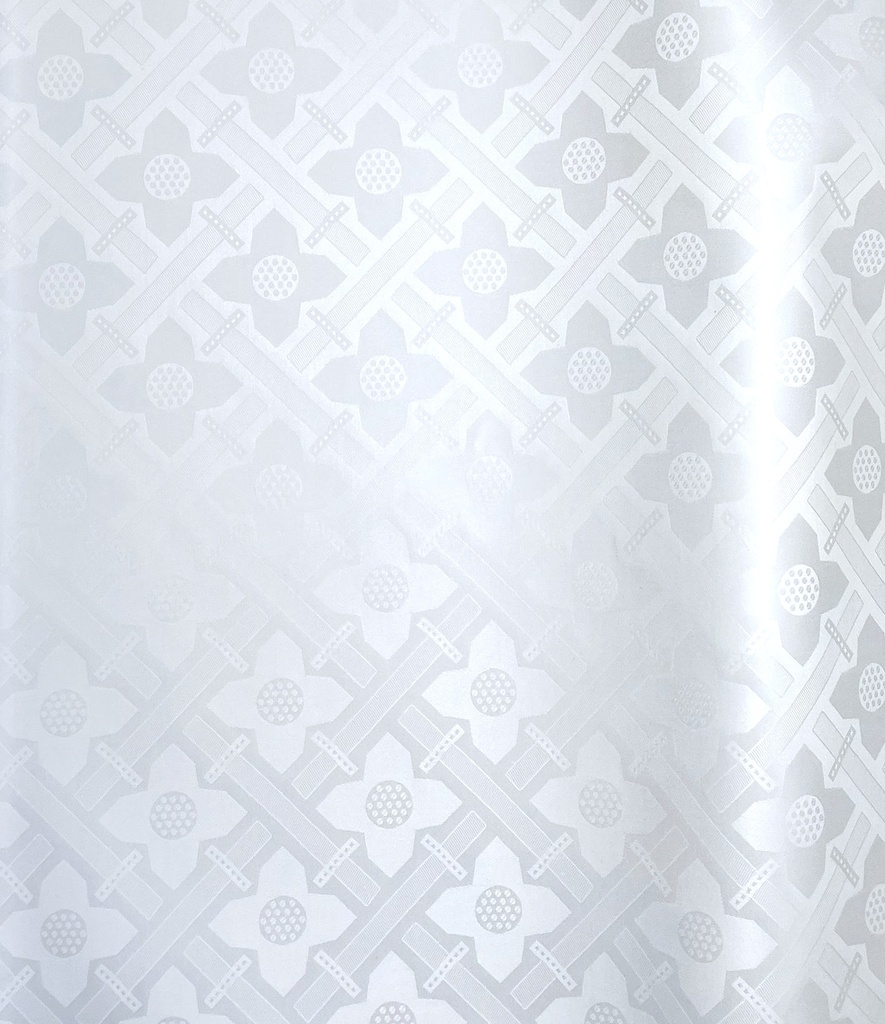 Bazin uni Color 0211-weiß | D