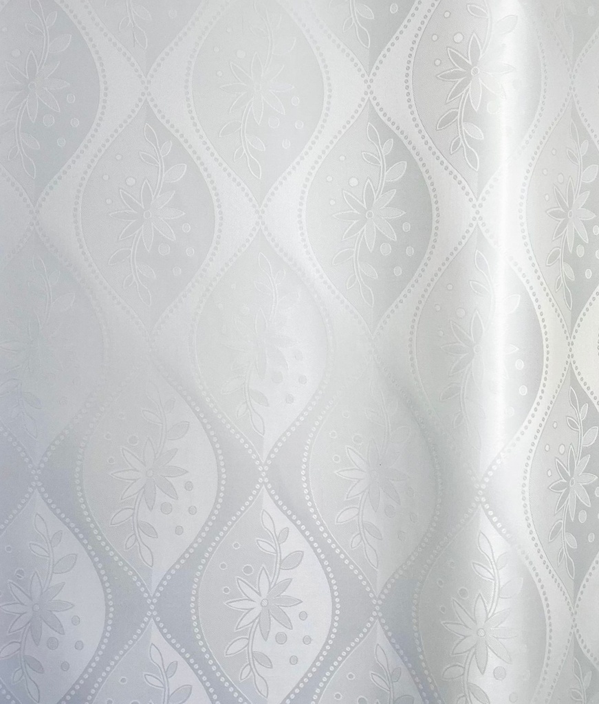 Bazin uni Color 0211-weiß | D