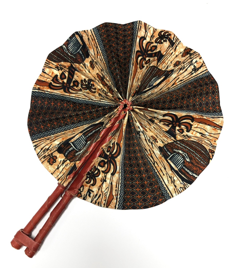 fan beige-brown