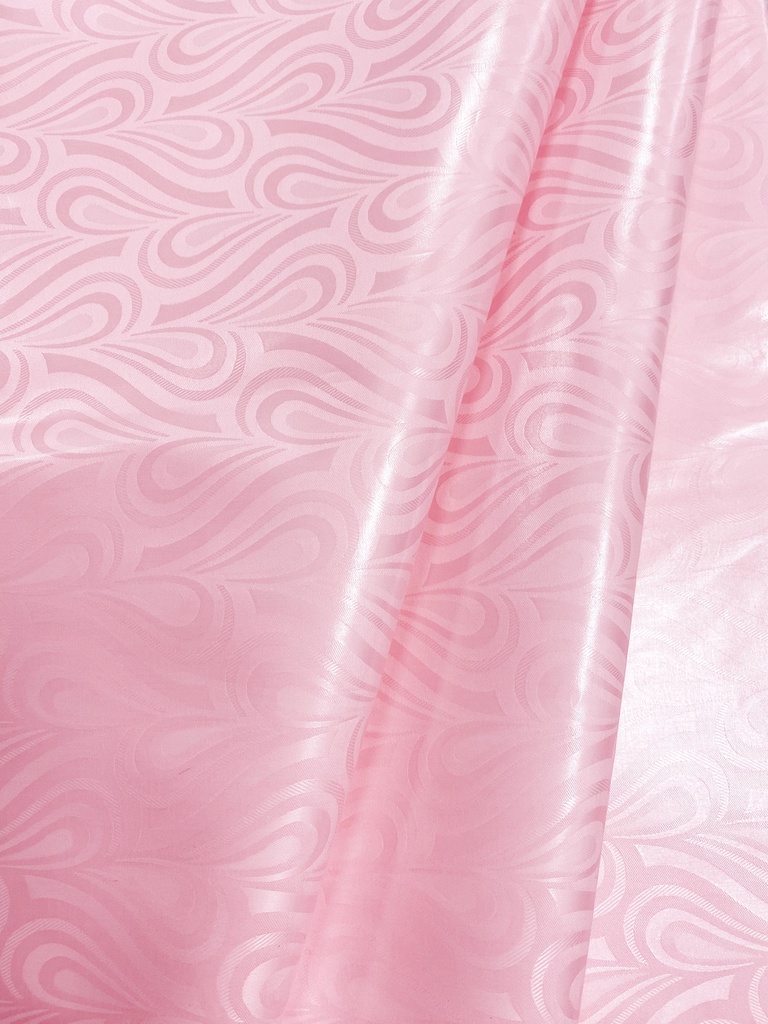 Bazin uni Color 312-rose clair | D - 3 m