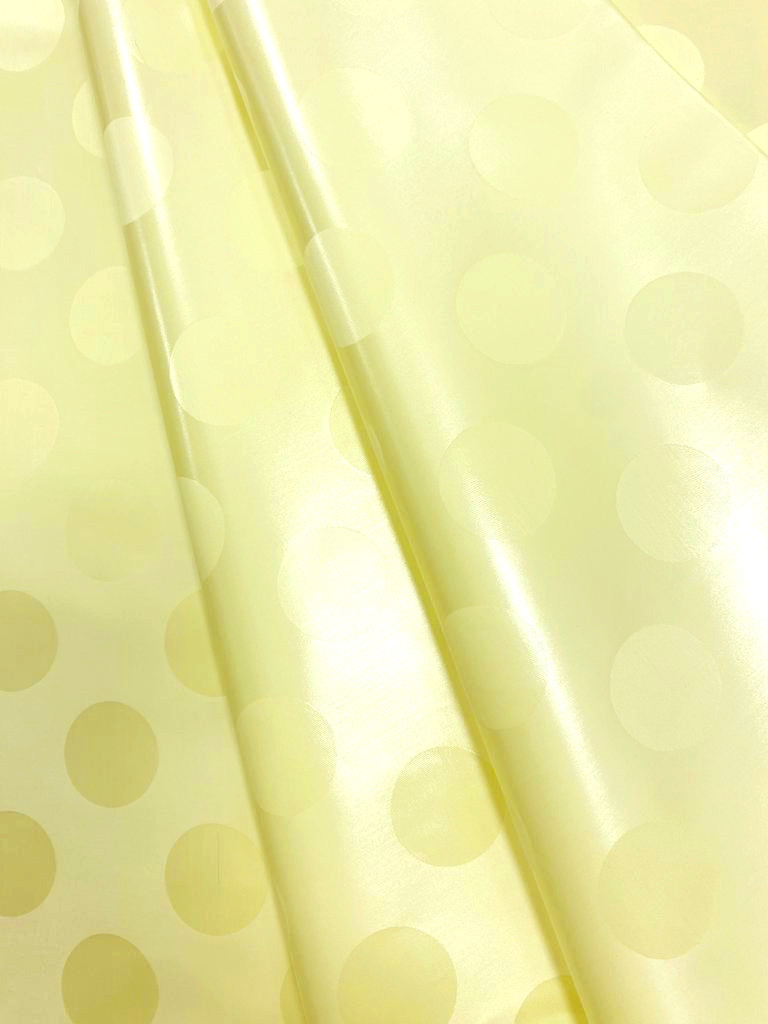 Bazin uni Color 121-jaune clair, 5 m