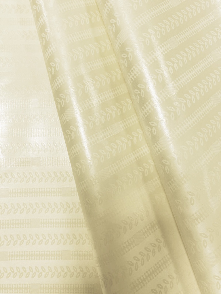 Bazin uni Color 102-hell pastell-gelb | D - 3 m