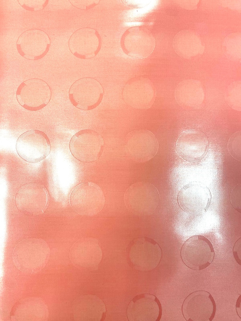 Bazin uni Color 209-dark salmon | D - 3 m