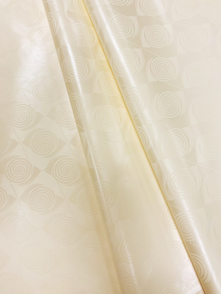 Bazin uni Color 101-hell pastell-gelb | D - 3 m