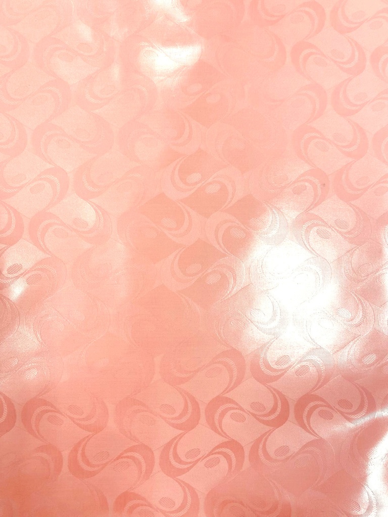 Bazin uni Color 204-rose saumon | D - 3 m