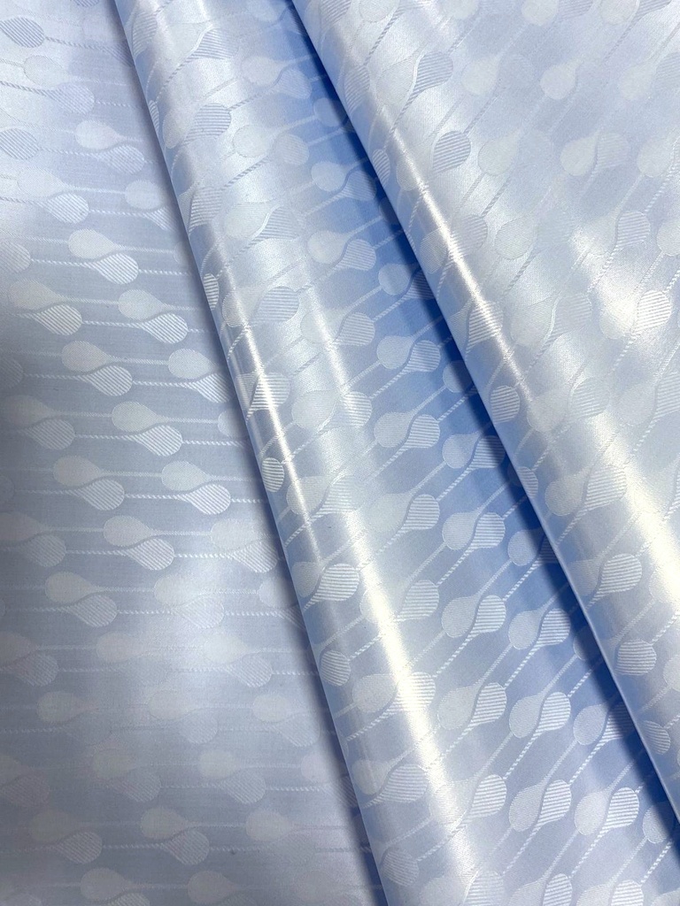 Bazin uni Color 542-himmelblau | D - 4 m