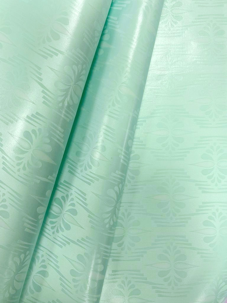 Bazin uni Color 628-menthe clair | D - 5 m