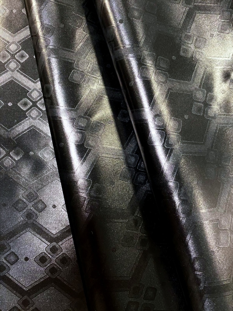 Bazin uni Color 994-schwarz | D