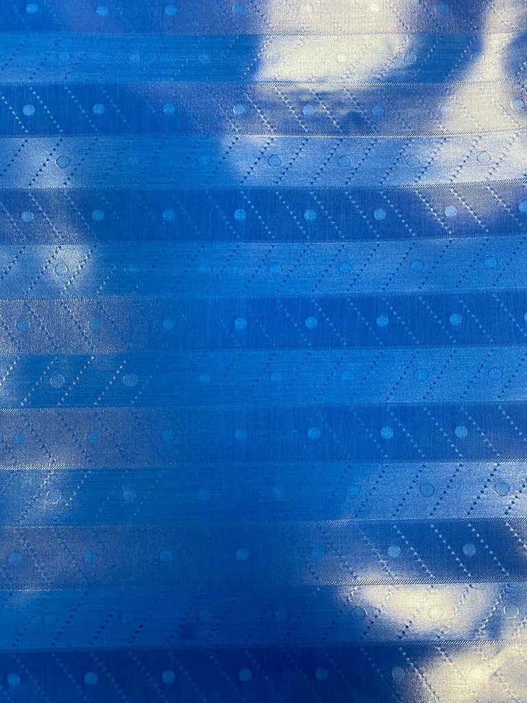 Bazin uni Color 530-bleu | D - 3 m