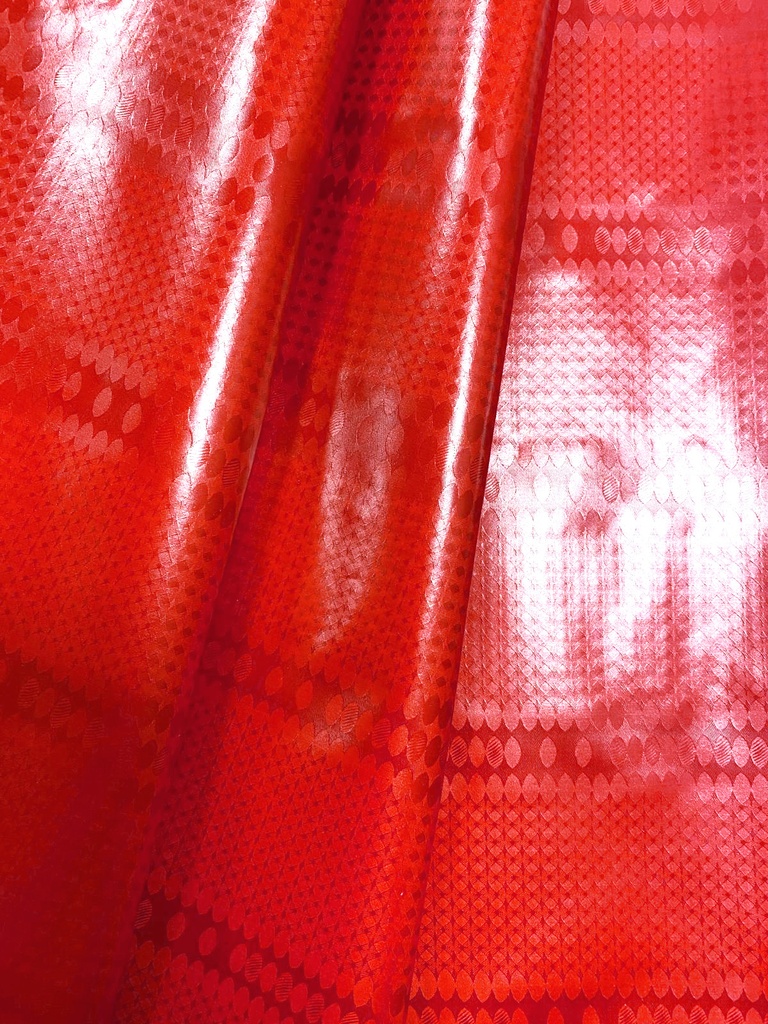 Bazin uni Color 315-red (140) | 2 m