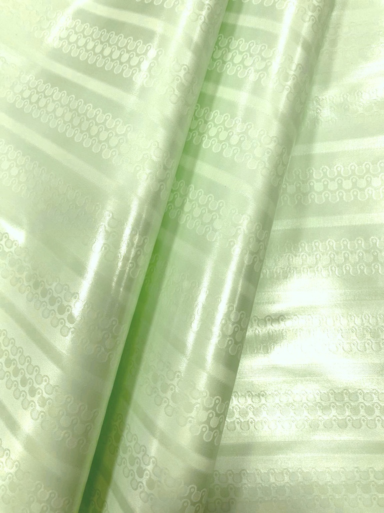Bazin uni Color 604-vert pastel | HF