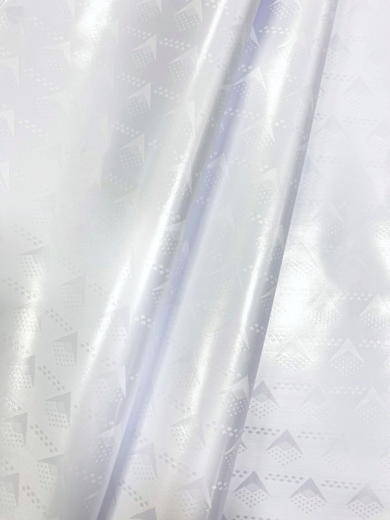 Bazin uni Color 0211-weiß | HF