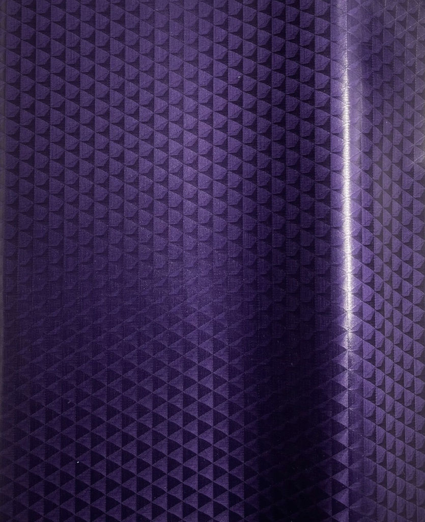 Bazin uni Color 424-dunkellila | D - 3 m