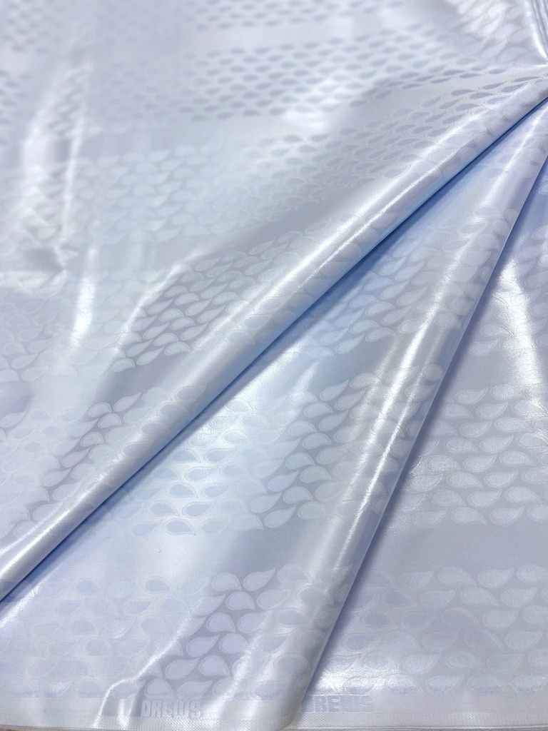 Bazin uni Color 505-hellblau (140) | 4 m