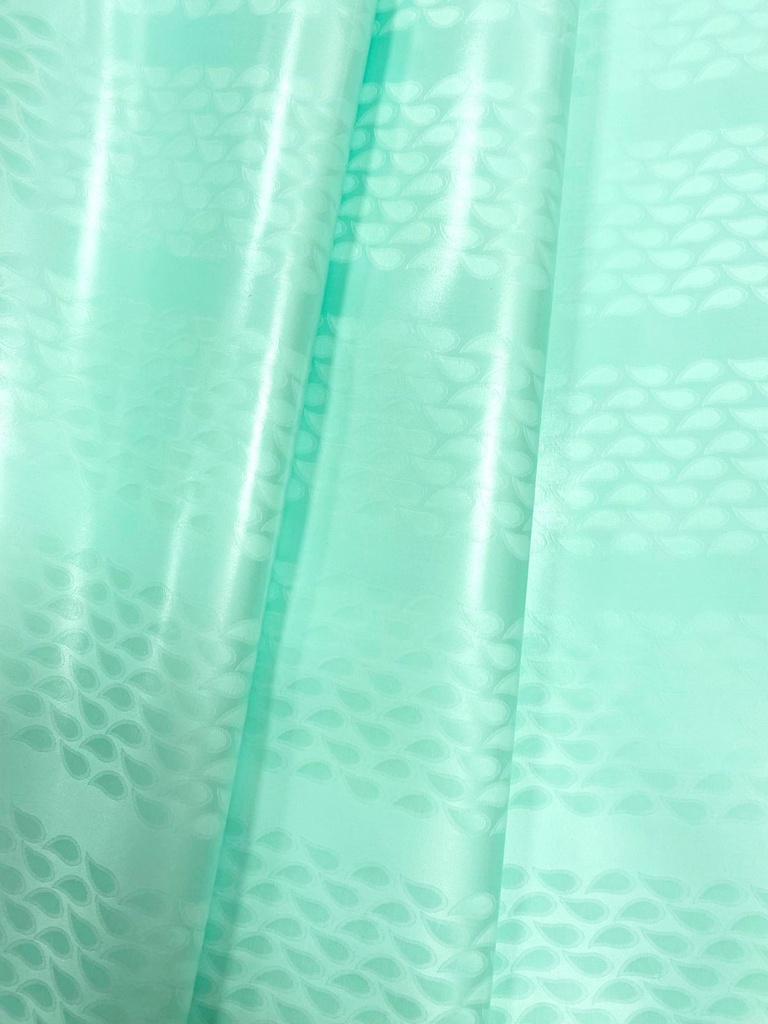 Bazin uni Color 628-hell-mint (140) | 3 m