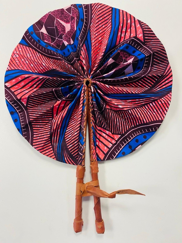 Fächer rosa-blau