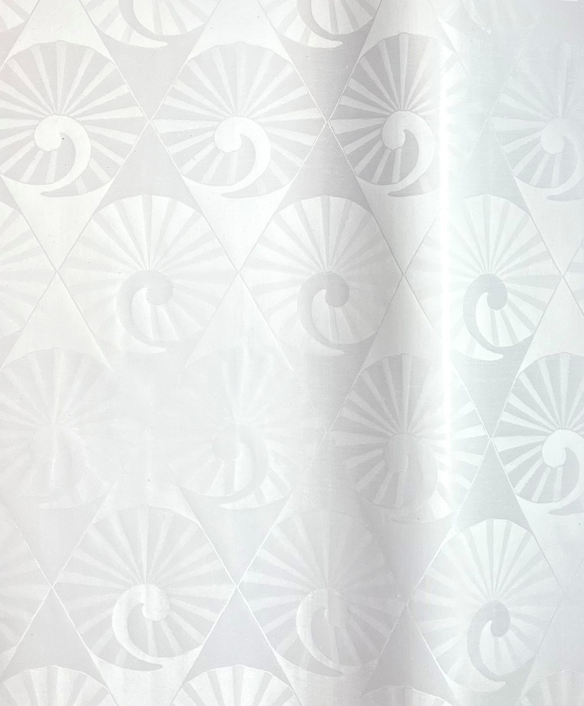 Bazin artisanal 0211-white | 4 m