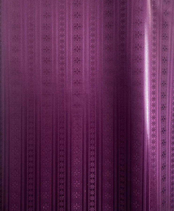 Bazin uni Color 402-hell aubergine | 4 m