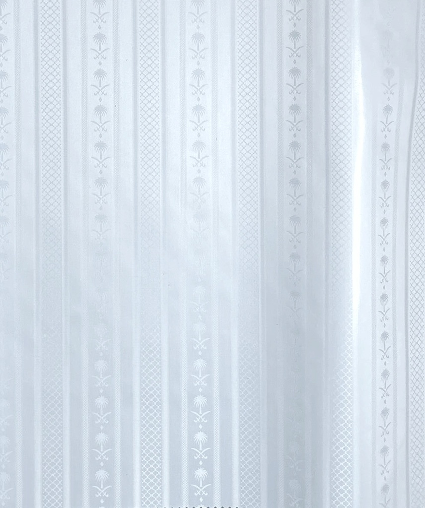 Bazin uni Color 0211-white | 5 m