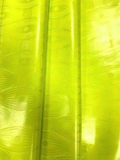 [1776-S111-20046] Bazin uni Color 111-jaune fluo | HF