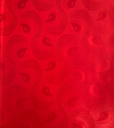 [2042-S315-0Z6J-4,9] Bazin uni Color 315-rouge 4,9 m