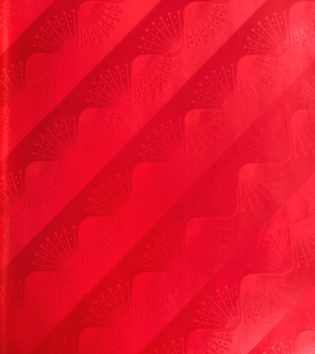 [2042-S315-10WQ-5,7] Bazin uni Color 315-rouge 5,7 m