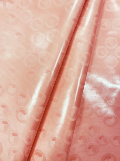 [2053-S204-21222] Bazin uni Color 204-rose saumon | HF