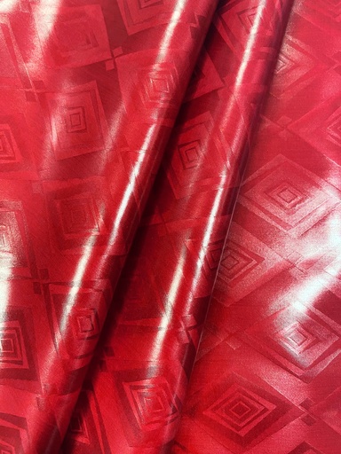 Bazin uni Color 326-rouge | HF