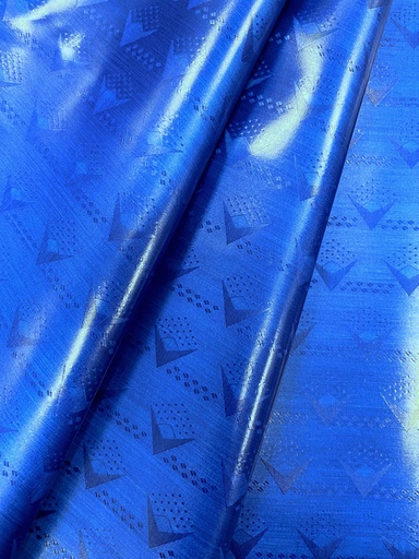 Bazin uni Color 543-bleu royal | HF