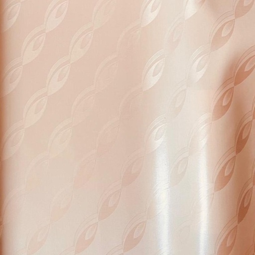 [2120-S834-13V2-5] Bazin uni Color 834-pastell salmon 5m