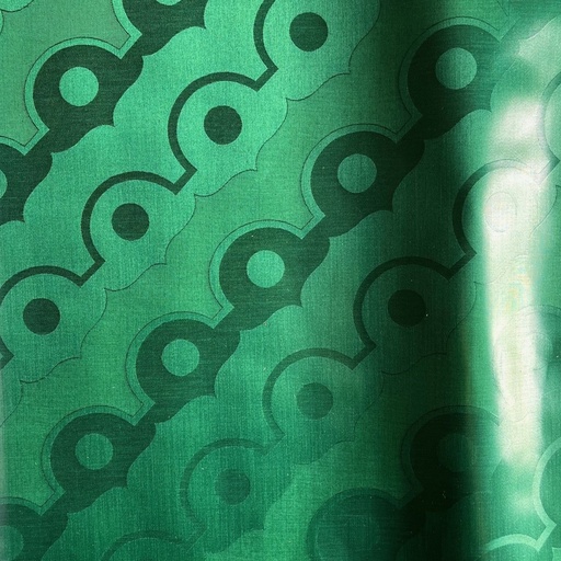 [2037-S643-21112] Bazin uni Color 643-dunkelgrün | D