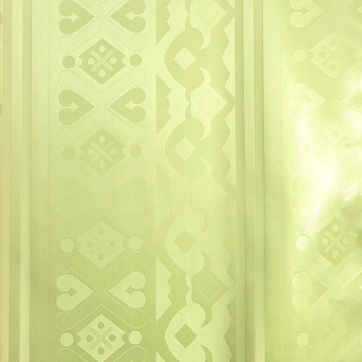 [1884-661422-20676-30] Bazin uni Color 661-light green, 30 m