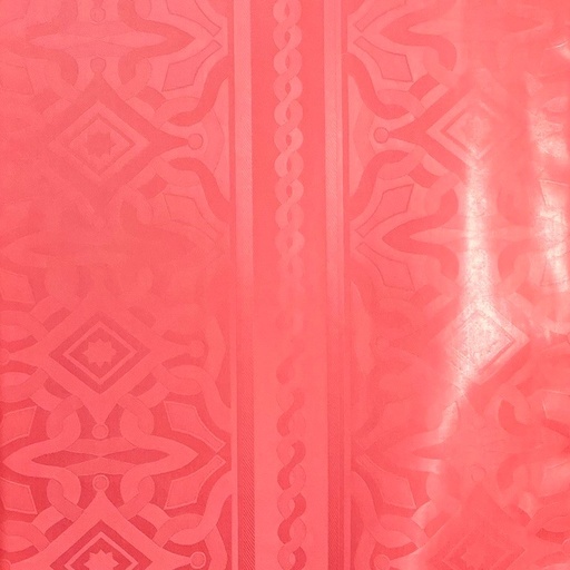 [1884-326122-20678-30] Bazin uni Color 326-rose corail, 30 m
